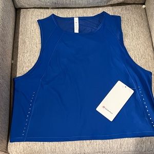 Lululemon-Sculpt Cropped Tank-NWT-size 10